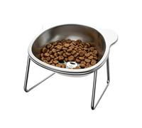 Elevated Cat Bowls - Alimentador de agua para mascotas con soporte, 200 g Elevate Cat Dish for Home Living Room Kitchen Apartment Dining Area Corner Alone Time, Handy Accessories for Daily Feeding and