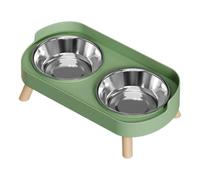 Elevated Cat Bowls - Stainless Steel Kitten Dish | Raised Stainless Steel Water Dish For Kittens And Cats, Ideal For Pet Parents At Home, Office, Apartment, Garden, Park, Patio, Vet Clinics, And Anima