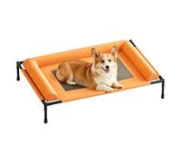 Elevated Cat Cooling Bed 50cm Washable Portable Summer Cot For Kittens