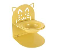 Elevated Cat Food Bowl, Non-Slip Raised Stand Feeder, Removable Tilted Dish, Pet Dining, Ideal for Cats, Small Dogs, Home, Apartment, Car, Outdoor Set-Ups 7.68x6.5x6.3 Inch