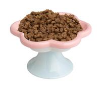 Elevated Cat Food Bowl, Raised Cat Bowl, Flower-Shaped Cat Bowl, Raised Feeding Station, Elevated Pet Food Bowl, Cat Water Bowl, Elevated Bowl for Small Dog, Cat Food Station, Pet Bowl Stand, Raised