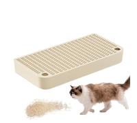 Elevated Cat Litter Ramp, sin límite de cama con función de filtro, impermeable y fácil de usar para inodoro, 32 x 16 x 4 cm