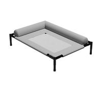 Elevated Dog Bed, Dog Cot Beds, 25.95 Inches Dogs Hammock Bed | Breathable Elevated & Cooling Beds | Washable Pet Sofa for Sleeping Play Summer Hot Weather Puppy, Senior Kitty, Bunny & Living Room