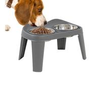 Elevated Dog Bowls, Double Dog Feeder, Folding Dog Bowl, Anti-Slip Dog Bowl, Dog Food Holder, No-Spill Dog Bowls, Raised Pet Feeder, Dog Water Feeder