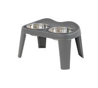 Elevated Dog Bowls, Double Dog Feeder, Folding Dog Bowl Stand, No-Spill Dog Bowl, Adjustable Dog Bowl Stand, Pet Food Water Feeder, Anti-Slip Dog Bowl, Raised Pet Feeder, Portable Dog Bowl Holder