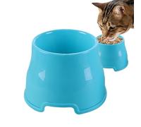 Elevated Dog Food Bowls, Cat Water Bowl, Scratch-Resistant Pet Feeding Dish, Non-Slip, Easy to Clean, for Large Medium Small Dogs, Puppies, Kittens, Outdoor, Travel, Home Use