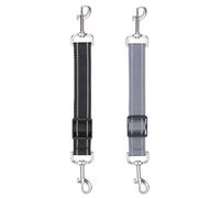 ElevateTech 2 clips de seguridad para collar de perro, ajustable de doble extremo, cierre de respaldo, conector de correa, arnés adecuado para perros pequeños, collar para perros pequeños, caminar
