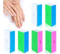 ElevateTech Bloque de pulido de uñas, 6 unidades, bloque de 4 niveles, elimina los bordes y crea instantáneamente un alto brillo profesional limas de uñas pulidor para dar forma, alisar y pulir uñas