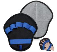 ElevateTech Guante de depilación de mascotas para perros y gatos, reutilizable, electrostático, herramienta de eliminación de mascotas, para lavandería, sofá, alfombra, asiento de coche, lavable (azul