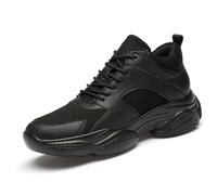 Elevator Zapatos Hombre 6/8/10 cm Altura Ajustable Zapatos de Altura Invisible Elevación Mayor Transpirable Elevador Zapatos Casuales Deportivos Zapatos Deportivos Malla Transpirable Zapatillas de