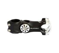 Eleven ALU 1-1/8" x 095mm-20°/+40 Cabeza Gris, Casquillo MTB Ajustable Unisex Adulto, Negro/Silver, Única