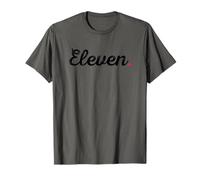 Eleven Eleventh Birthday Fun 11th Bday Girl Kid Party Outfit Camiseta