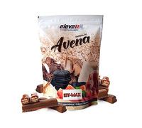 Eleven Fit Harina de Avena | Fuente de Hidratos de Carbono y Proteínas | Ideal para Tortitas | 18 Deliciosos Sabores | Efecto Saciante y Beneficios de Alta Nutrientes Sabor Kitmax 1KG