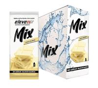 Eleven Fit Mix Instantáneo Sabor Chocolate Blanco | Prepara 1.5L de Bebida Saludable, Sin Azúcar y Baja en Calorías | Ideal para mezclar con Leche, Cocinar y Preparar Postres | Caja de 24 Sobres