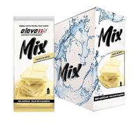 Eleven Fit Mix Instantáneo Sabor Chocolate Blanco | Prepara 1.5L de Bebida Saludable, Sin Azúcar y Baja en Calorías | Ideal para mezclar con Leche, Cocinar y Preparar Postres | Caja de 24 Sobres