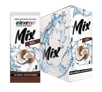 Eleven Fit Mix Instantáneo Sabor Coco | Prepara 1.5L de Bebida Saludable, Sin Azúcar y Baja en Calorías | Ideal para Mezclar con Agua y Mejorar tu Dieta | Caja de 24 Sobres