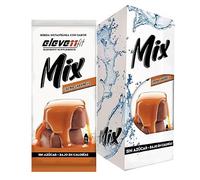 Eleven Fit Mix Instantáneo Sabor Crema Caramelo | Prepara 1.5L de Bebida Saludable, Sin Azúcar y Baja en Calorías | Ideal para mezclar con Leche, Cocinar y Preparar Postres | Caja de 12 Sobres