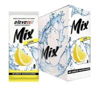 Eleven Fit Mix Instantáneo Sabor Limón | Prepara 1.5L de Bebida Saludable, Sin Azúcar y Baja en Calorías | Ideal para Mezclar con Agua y Mejorar tu Dieta | Caja de 24 Sobres