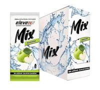 Eleven Fit Mix Instantáneo Sabor Manzana | Prepara 1.5L de Bebida Saludable, Sin Azúcar y Baja en Calorías | Ideal para Mezclar con Agua y Mejorar tu Dieta | Caja de 24 Sobres