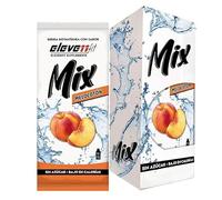 Eleven Fit Mix Instantáneo Sabor Melocotón | Prepara 1.5L de Bebida Saludable, Sin Azúcar y Baja en Calorías | Ideal para Mezclar con Agua y Mejorar tu Dieta | Caja de 12 Sobres