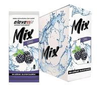 Eleven Fit Mix Instantáneo Sabor Mora | Prepara 1.5L de Bebida Saludable, Sin Azúcar y Baja en Calorías | Ideal para Mezclar con Agua y Mejorar tu Dieta | Caja de 24 Sobres