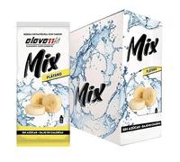 Eleven Fit Mix Instantáneo Sabor Plátano | Prepara 1.5L de Bebida Saludable, Sin Azúcar y Baja en Calorías | Ideal para Mezclar con Agua y Mejorar tu Dieta | Caja de 24 Sobres