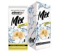 Eleven Fit Mix Instantáneo Sabor Plátano | Prepara 1.5L de Bebida Saludable, Sin Azúcar y Baja en Calorías | Ideal para Mezclar con Agua y Mejorar tu Dieta | Caja de 12 Sobres