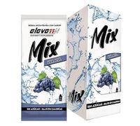 Eleven Fit Mix Instantáneo Sabor Uva Azul | Prepara 1.5L de Bebida Saludable, Sin Azúcar y Baja en Calorías | Ideal para Mezclar con Agua y Mejorar tu Dieta | Caja de 12 Sobres
