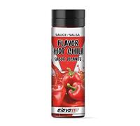 Eleven Fit Salsa Sin Azúcar 330 ml | 12 Sabores Deliciosos | Bajo en Calorías | Ideal para Dietas Saludables y Comidas Ligeras | Textura Espesa y Natural | Sabor Hot Chili