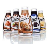Eleven Fit Sirope Sin Azúcar | 0% Calorías, Libre de Grasas | Ideal para Postres Deliciosos y Saludables | Envase Antigoteo | Sabor Cookies&Cream