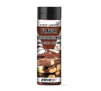 Eleven Fit Sirope Sin Azúcar | 0% Calorías, Libre de Grasas | Ideal para Postres Deliciosos y Saludables | Envase Antigoteo | Sabor Chocolate Y Avellana