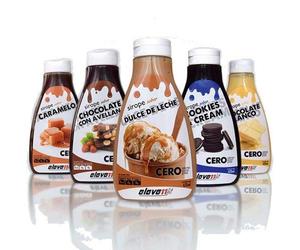 Eleven Fit Sirope Sin Azúcar | 0% Calorías, Libre de Grasas | Ideal para Postres Deliciosos y Saludables | Envase Antigoteo | Sabor Leche Condensada