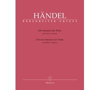 HAENDEL - Sonatas (11) para Flauta y Piano (Urtext) (Schmitz)