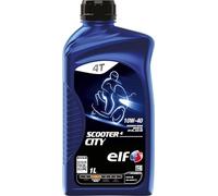 ELF Aceite de motor 10W-40 SCOOTER Aceite para motor API SN 4 City 1L