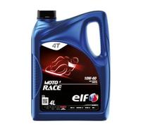 ELF Aceite de motor 10W-60 MOTO API SN 4 Race 4L