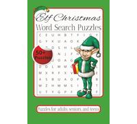 Elf Christmas Word Search Puzzles: Word Searches with Easy-to-Read Print about Elves, Christmas, Gifts, and more | 6x9 inches 120 pages | 50+ Puzzles ... Stocking Stuffer, Holidays, and Free Times