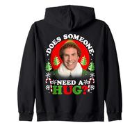 Elf Does Someone Need a Hug Sudadera con Capucha