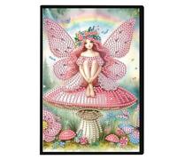 Elf Fairy - Kit de manualidades con 50 páginas de diamantes de imitación