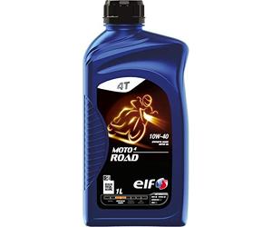 ELF Moto 4 Road 10W-40 - Aceite de motor de 4 tiempos para motocicleta, 1 litro