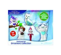 Elf on The Shelf Santaverse Ornamento y colección de Figuras de Juego, 5 Decoraciones de Navidad, Decoraciones de Elfo navideño, Magia y Misterio Durante Todo el año Desde el Polo Norte