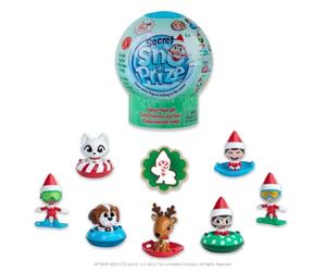Elf on The Shelf Secret SnoPrize (Serie 3) - Actividad súper Divertida con función Sorpresa de Nieve Que Incluye Globo de Nieve con Lindo Mini Elfo Mascota Elfo y tapete sin desorden - Colecciona los