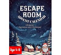 Elf Quest: Operation Save Christmas!: Escape Room Advent for 4-8 Year olds (Escape Rooms)