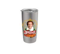 Elf Smiling Is My Favorite Vaso térmico de acero inoxidable de doble pared