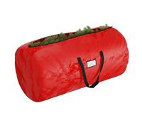 Elf Stor - Bolsa de almacenamiento para árbol de Navidad, bolsa de polipropileno con cremallera para decoraciones navideñas, inflables, guirnalda y árboles artificiales de 12 pies (rojo)