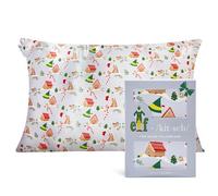 Elf x Kitsch - Funda de Almohada de Satén Suave para Cabello y Piel con Cremallera - Refrescante