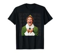 Elf Xmas Movie Will Ferrell Buddy Santa Claus Holiday Fun Classic Camiseta