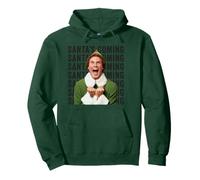 Elf Xmas Movie Will Ferrell Buddy Santa Claus Holiday Fun Classic Sudadera con Capucha