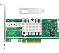 Elfcam® -10GbE PCIE Tarjeta de Red para Intel X520-DA1-82599EN Chip, Single SFP+ Puerto, 10Gbit PCI Express x8 LAN Adapter, 10Gb Nic para Windows Server, Win8,10, Linux (1x SFP+)