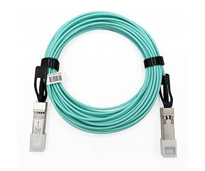 Elfcam® - 10m 10G AOC Cable de Fibra Óptica OM3 SFP+ a SFP+, Compatible con SFP-10G-AOC (10 Metros)