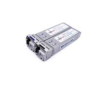 Elfcam® - 2 Piezas 10G SFP+ Bidi Modulo, Conector Fibra Optica LC/UPC Monomodo Simplex, TX1270nm / RX1330nm y TX1330nm / RX1270nm, DDM 20KM